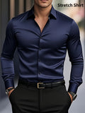 Camisa Social Mónaco - Tela Antiamasado Dry Blank