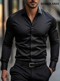 Camisa Social Mónaco - Tela Antiamasado Dry Blank